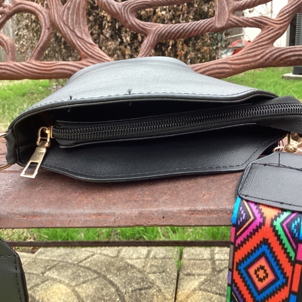 NWT SamaYe Bohemian Ethic Style Shoulder Crossbody Messenger Small Bucket Bag - Picture 9 of 10
